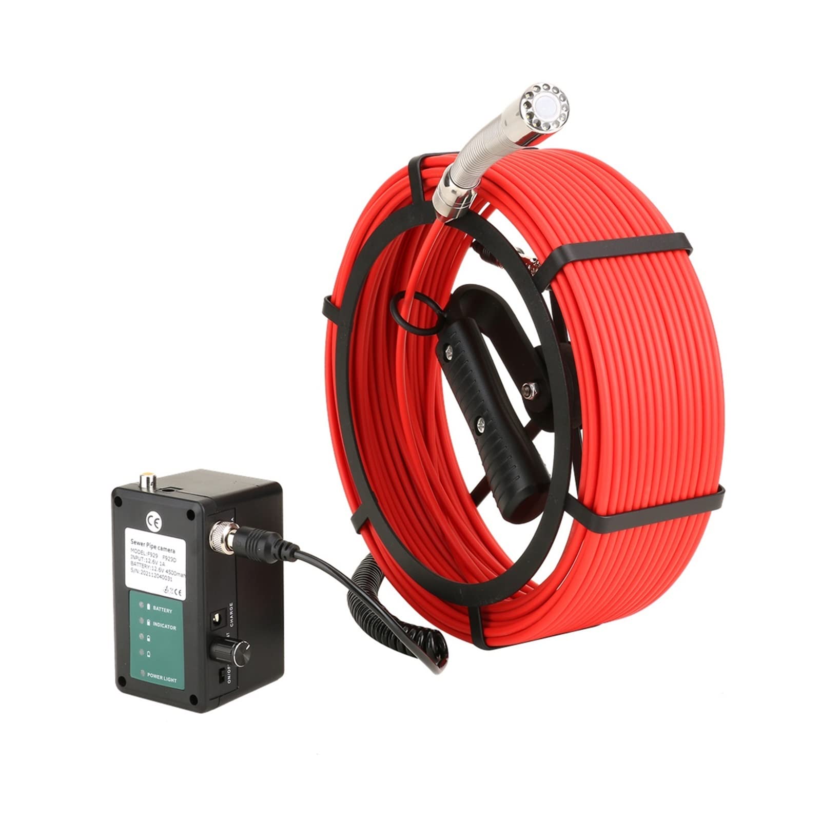 LNHHG Sewer Pipe Inspection Video Camera IP68 AHD 1080P Drain Sewer Pipeline Industrial Endoscope System Cable Only
