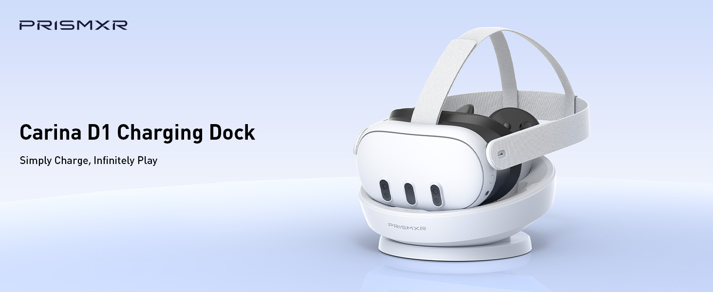  Quest 3専用充電ドック（PRISMXR CARINA D1） Carina D1 Charging Dock for Quest 3 – PrismXR