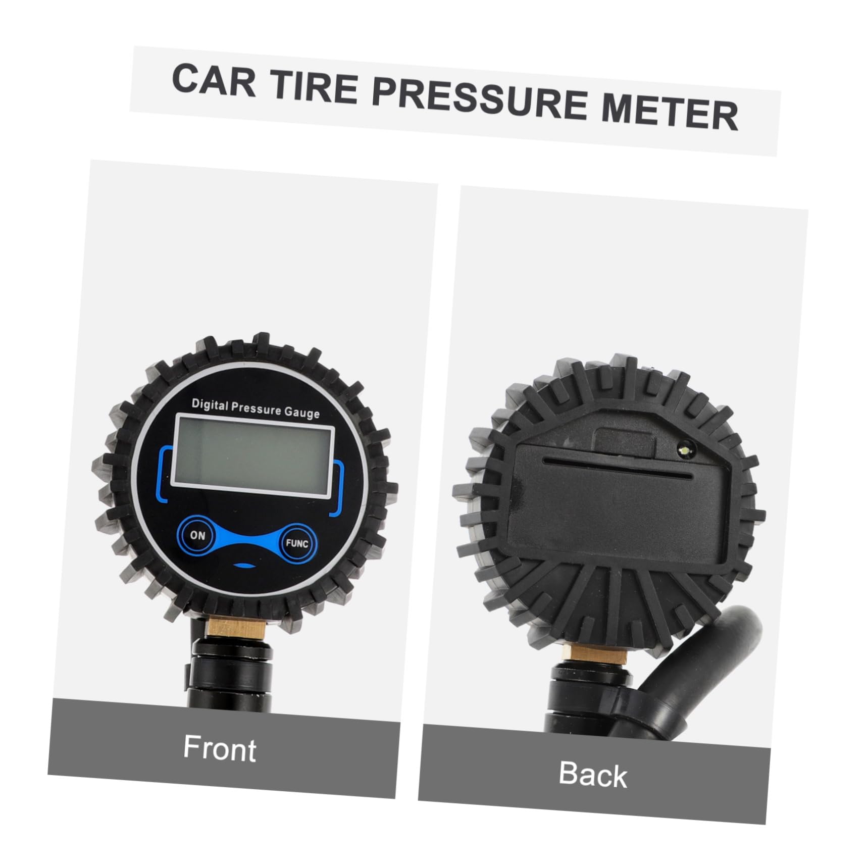 1set Manometro Digitale Per Pneumatici Con Display e Gonfiatore Kit Completo Per Auto Facile Da Usare e Portatile