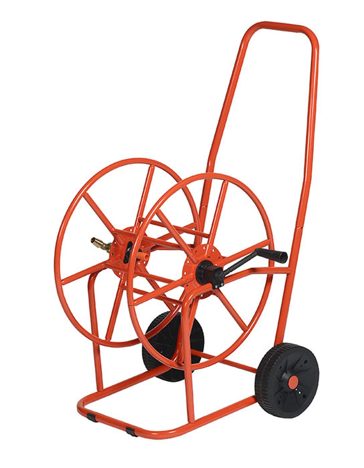 Agrati318 Painted Steel Hose Reel Trolley for 110 m Hose