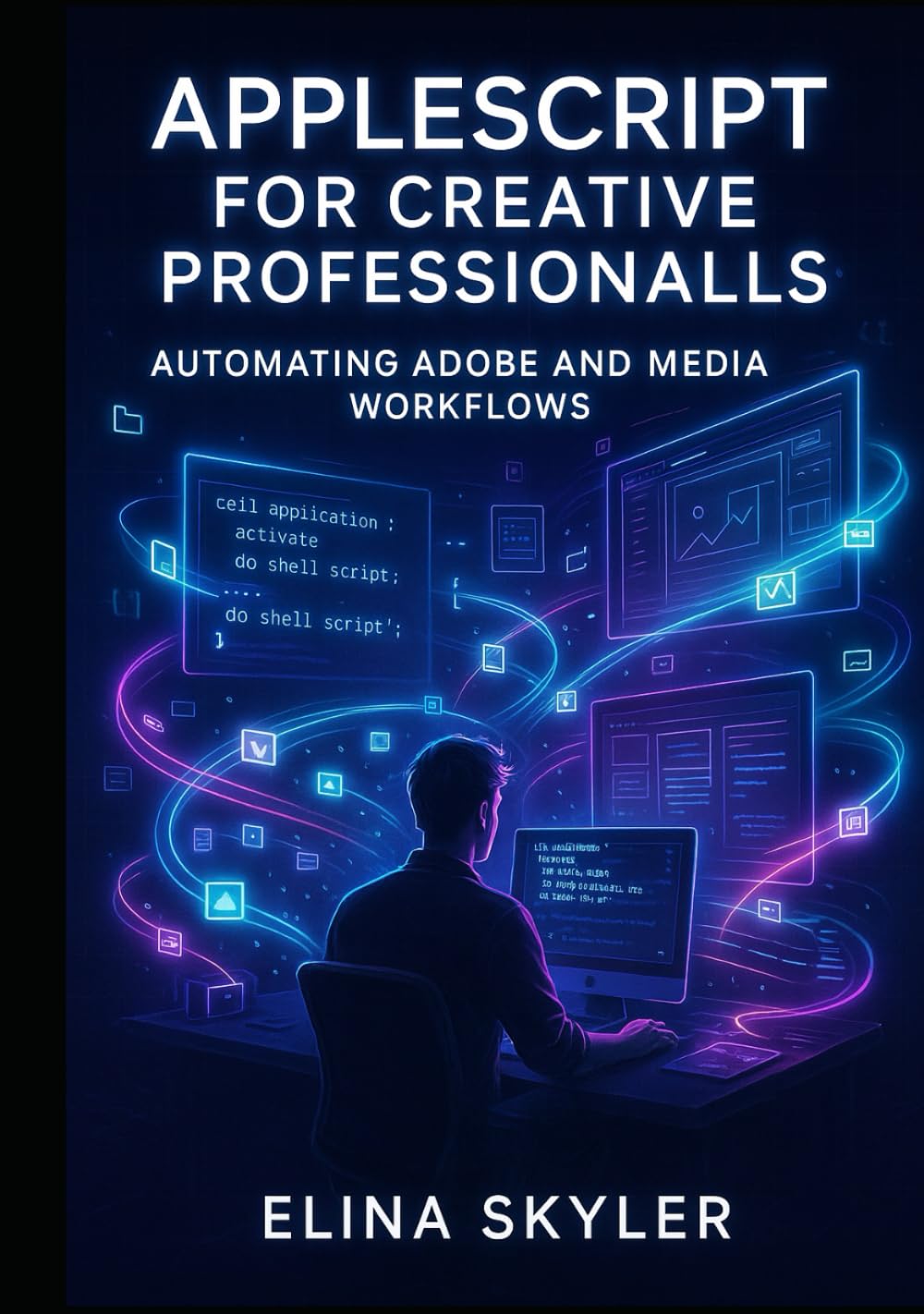APPLESCRIPT FOR CREATIVE PROFESSIONALS: AUTOMATING ADOBE AND MEDIA WORKFLOWS: Script Photoshop, Illustrator, InDesign, and Final Cut Pro for batch processing and production automation