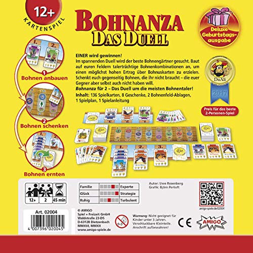 AMIGO Spiel + Freizeit 02004 Bohnanza-Das Duel Deluxe - Image 2