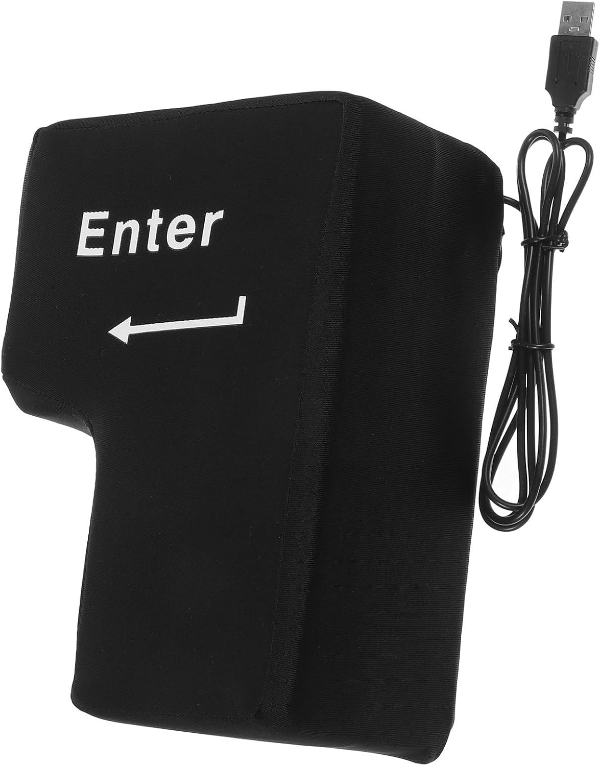 DuMesho Giant Enter Button Big Enter Key Enter Throw Pillow Weird Decor Desk Toy Giant Plush Enter Pillow Enter Key Pillow Toys for Adults Fun Things USB Mouse pad