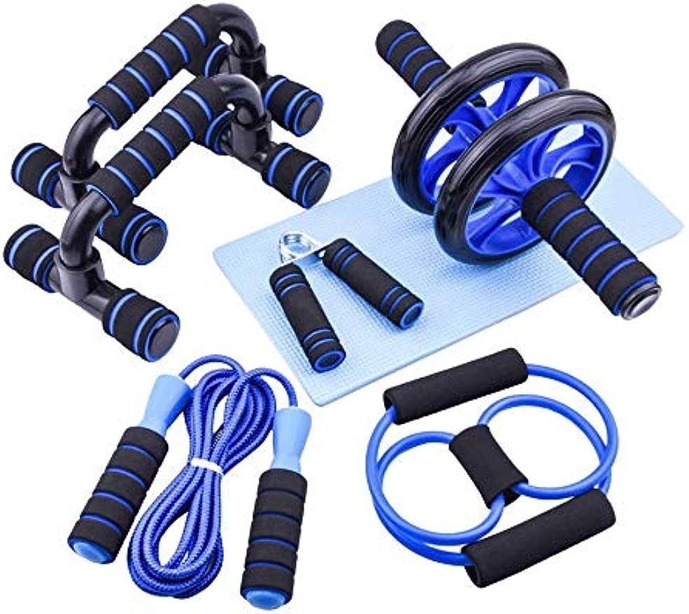 Amazon.co.jp: 7点セット 腹筋ローラー パッド付き 腕立て伏せ 腕立て