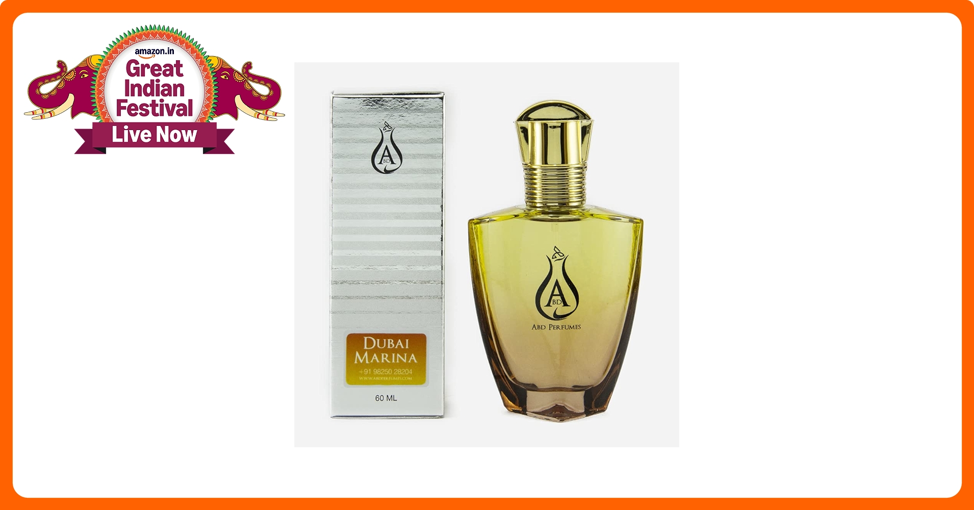 Buy DUBAI MARINA ABDPerfumes Eau de Parfum 60ml Apparel