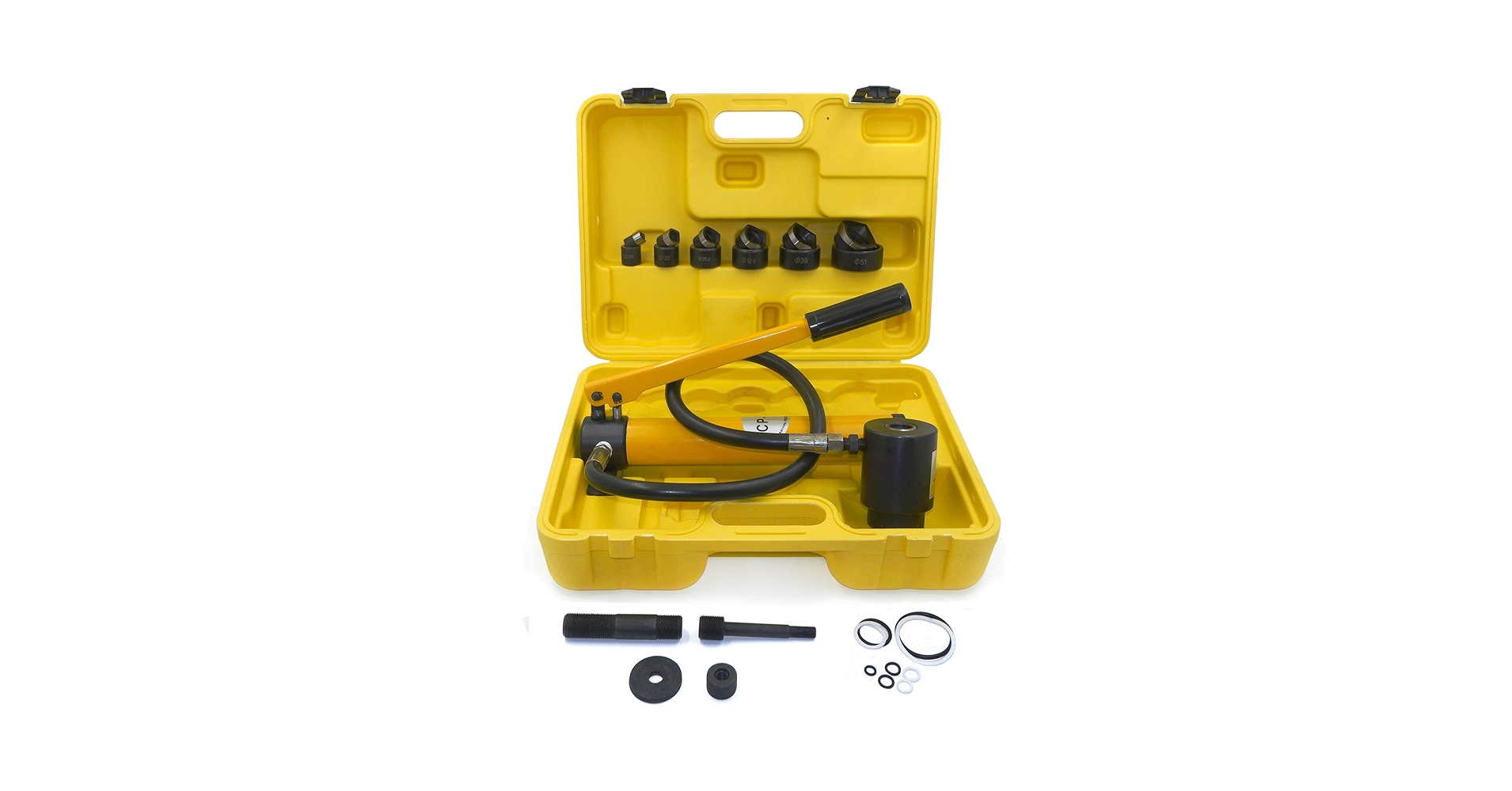 Amazon.com: HongK- Hydraulic Hole Punch Knockout Set 6 Dies