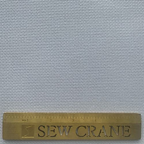 Image of 14CT Iridescent Sparkling Aida Cloth Light Reflecting Embroidery Cross Stitch Fabric, W29 x L39