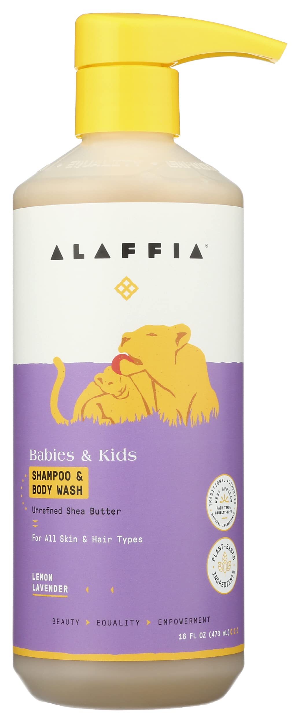 Babies & Kids Shampoo & Body Wash, Lemon Lavender, 16 fl oz (473 ml)