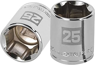Truper 13275 / D-5425-M - 25 mm 6-Point Socket, 1/2