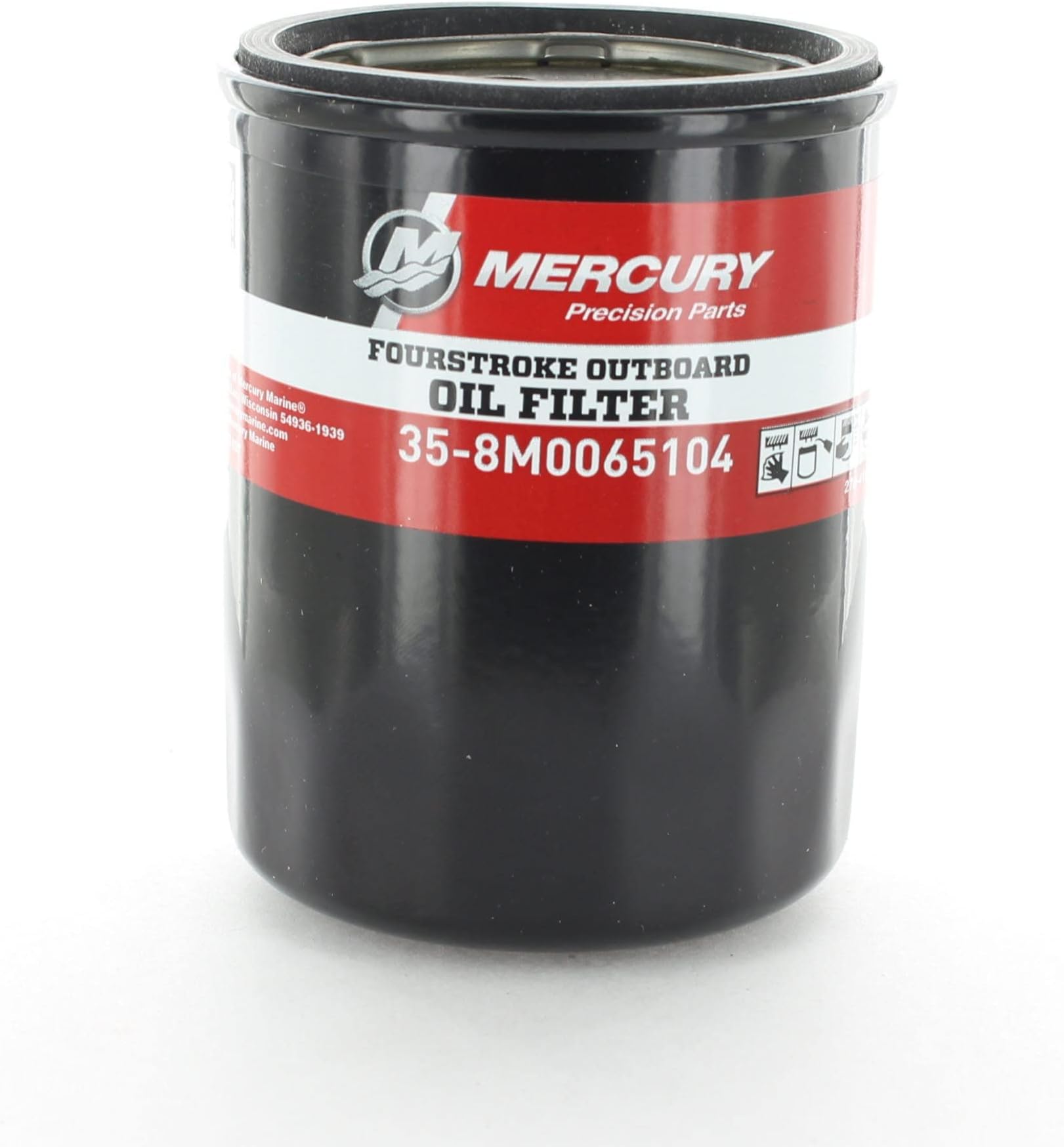 New Mercury Marine Oil Filter Part # 8M0162829 replace 8M0065104 (NLA)