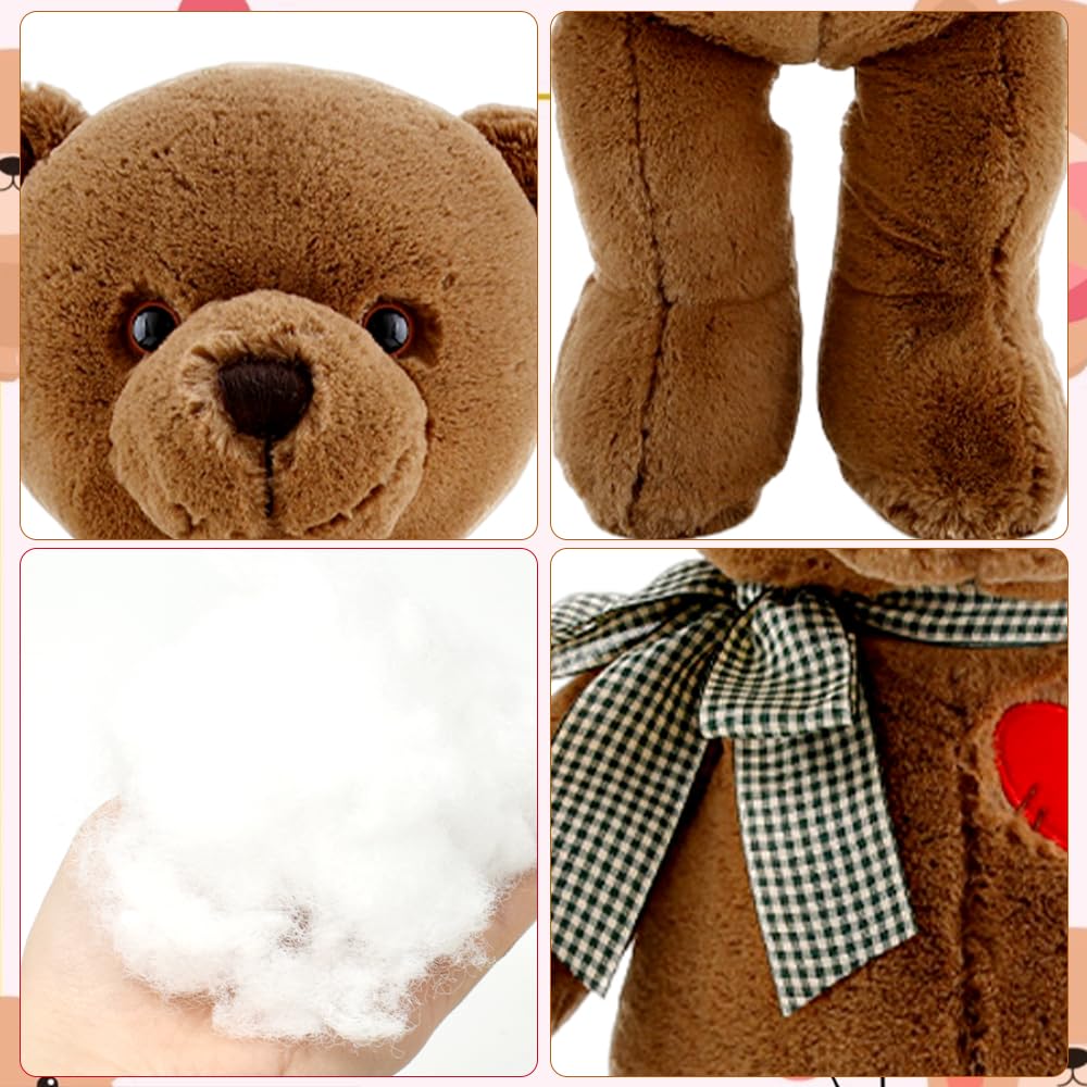 LGQHCE Bear Plush Toy,Bears Stuffed Animal, Cute Animal Soft Toy, Cute Plush Bear - Image 3