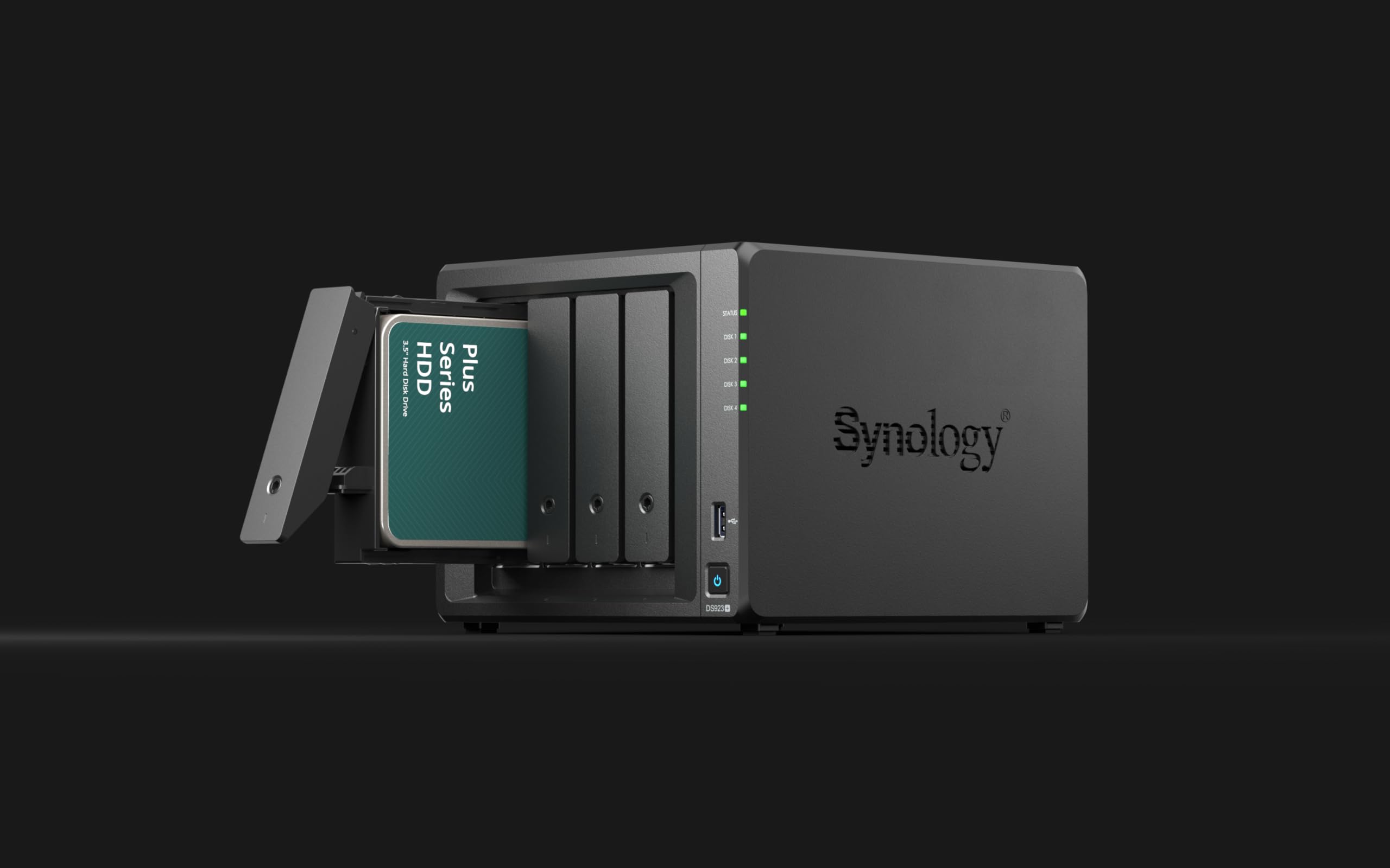 Synology DS923+ - NAS a 4 bay (AMD Ryzen™ 4 thread R1600 dual-core