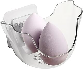 SUNGOOYUE Powder Puff Stand, Transparent Plas...