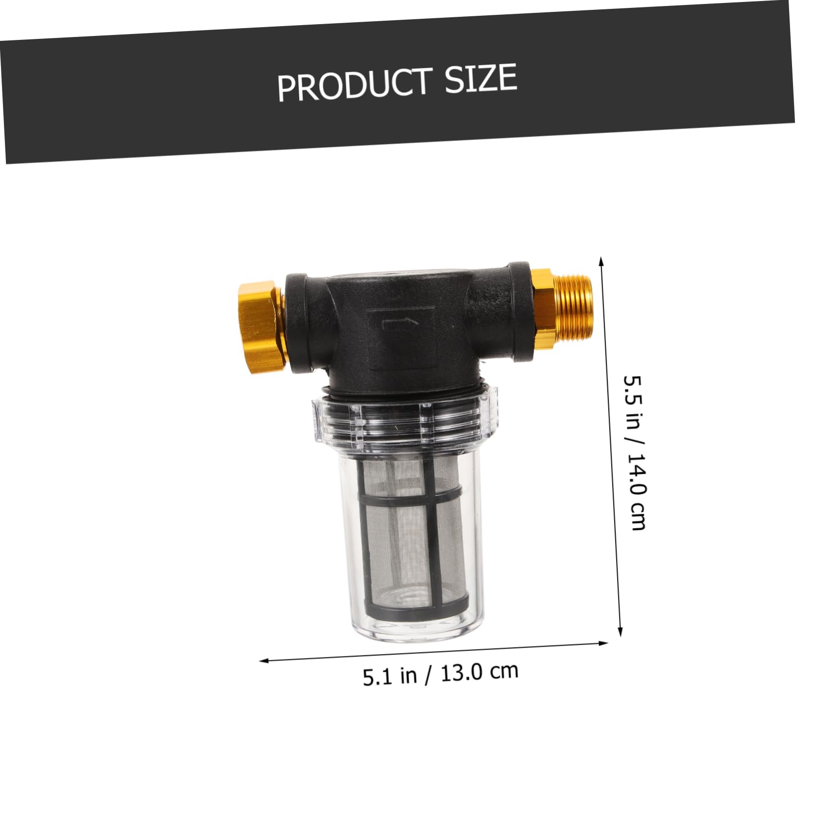 GALPADA Filtro De Sedimentos Filtro De Agua para Lavadora Malla Standard para Hidrolimpiadora y Jardín