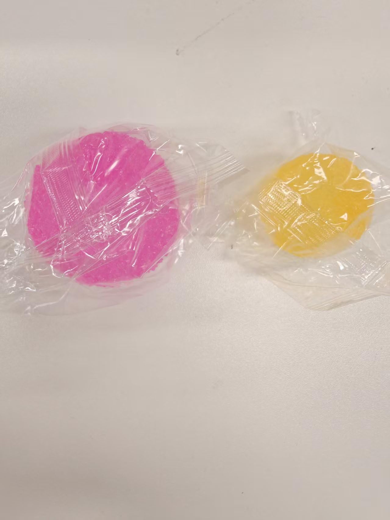 Soft Sensory Stress Balls, Textured Memory Gel Soft Fidget Toys, High Density Solid Squishy Toys, 4 cm Sensory Soft Fidget Toy for Kids Adults, Anxiety Relief Squeeze Ball for Autism ADHD (3pcs)