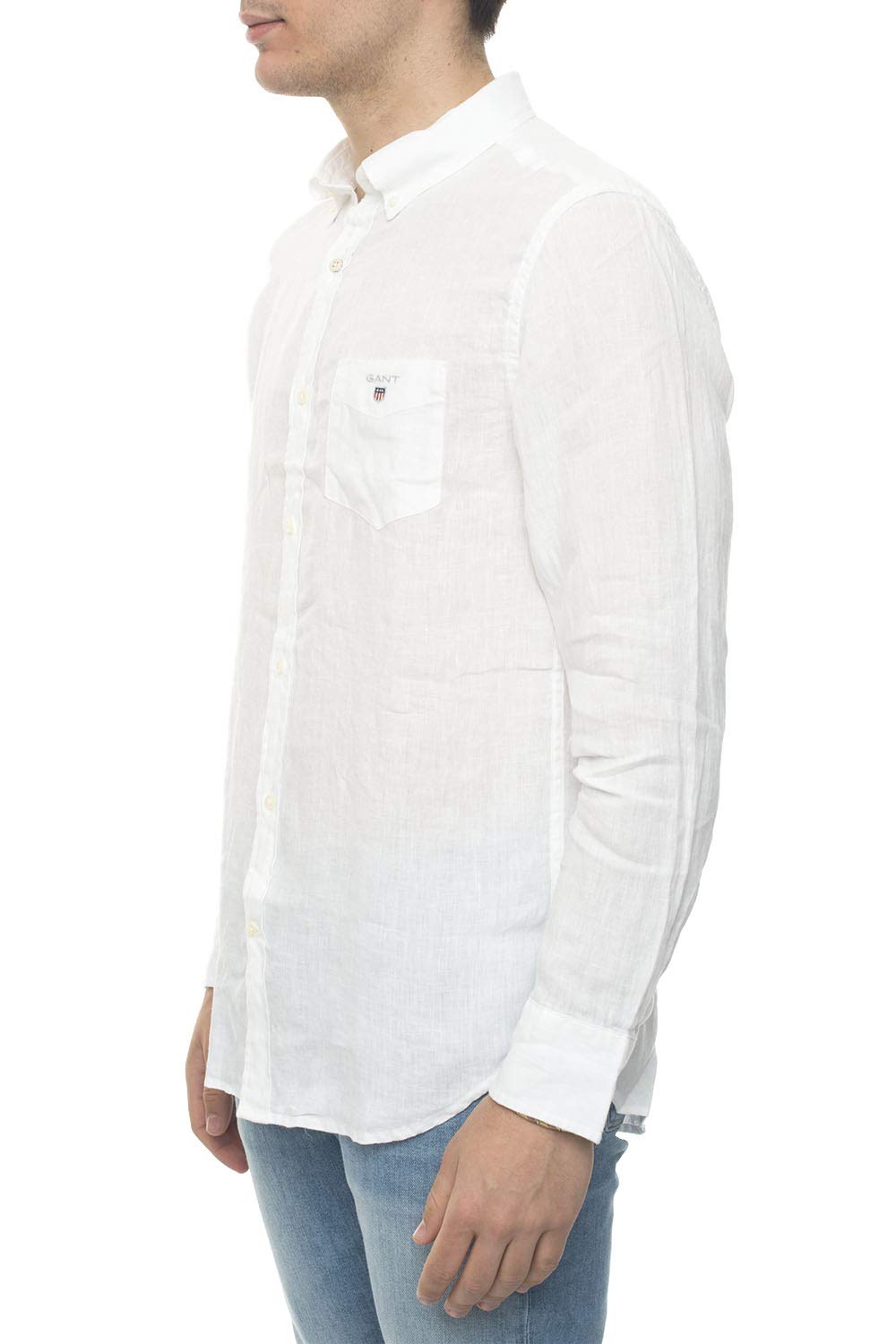 GANT The Linen Shirt Reg BD Camisa Hombre