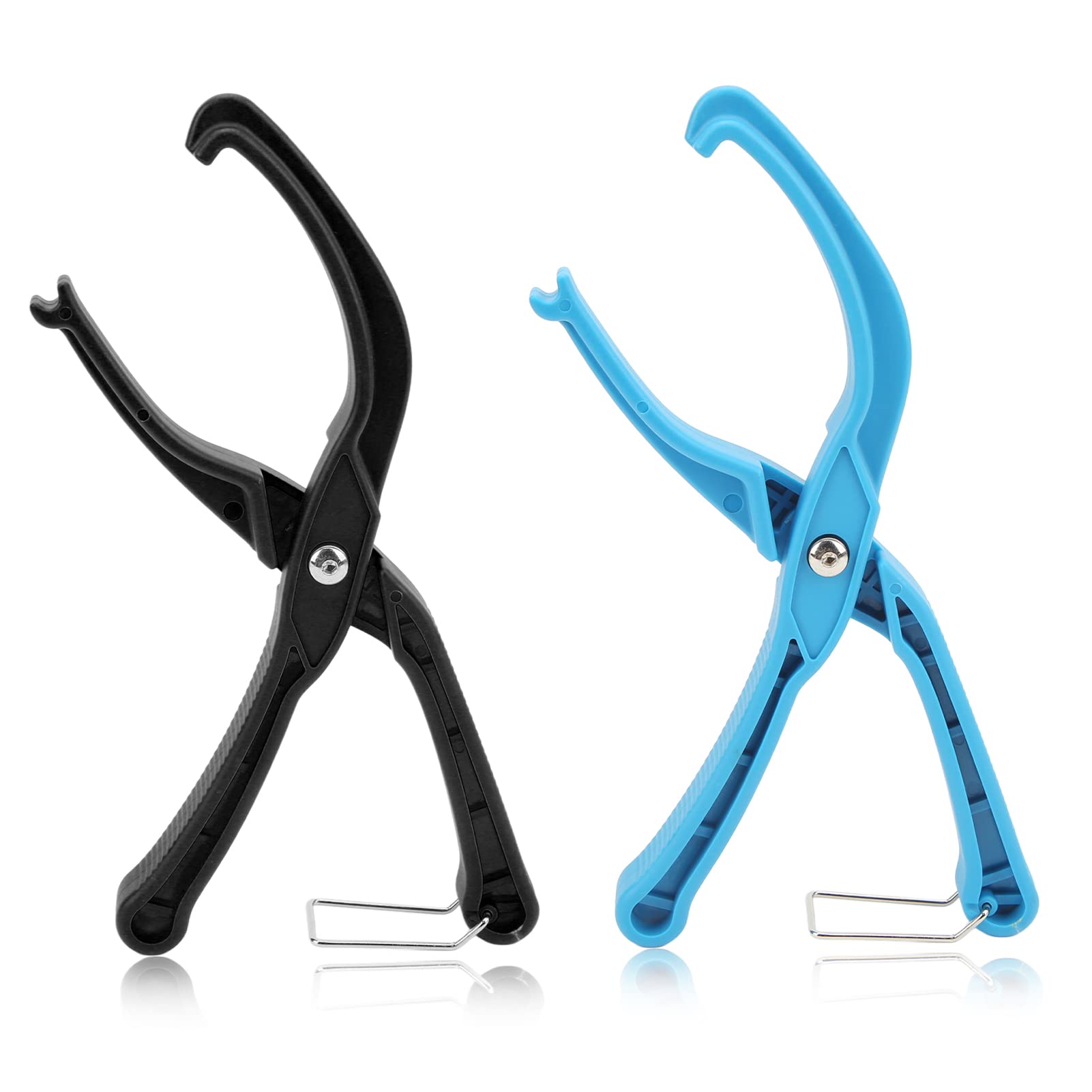 Elolicu 2 PCS Bike Tire Levers Bike Tire Pliers, Bike Tyre Changing Tool Road Mountain Bike Tire Changer Bicycle Tyre Tool Bike Tyre Remover Bike Removal Tool for Difficult to Remove Bicycle Tire