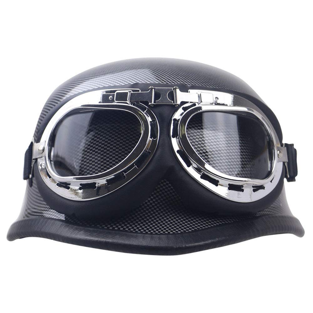 Buy FlyingBoy Summer Harley Motorcycle Half Helmet, Retro Half Open