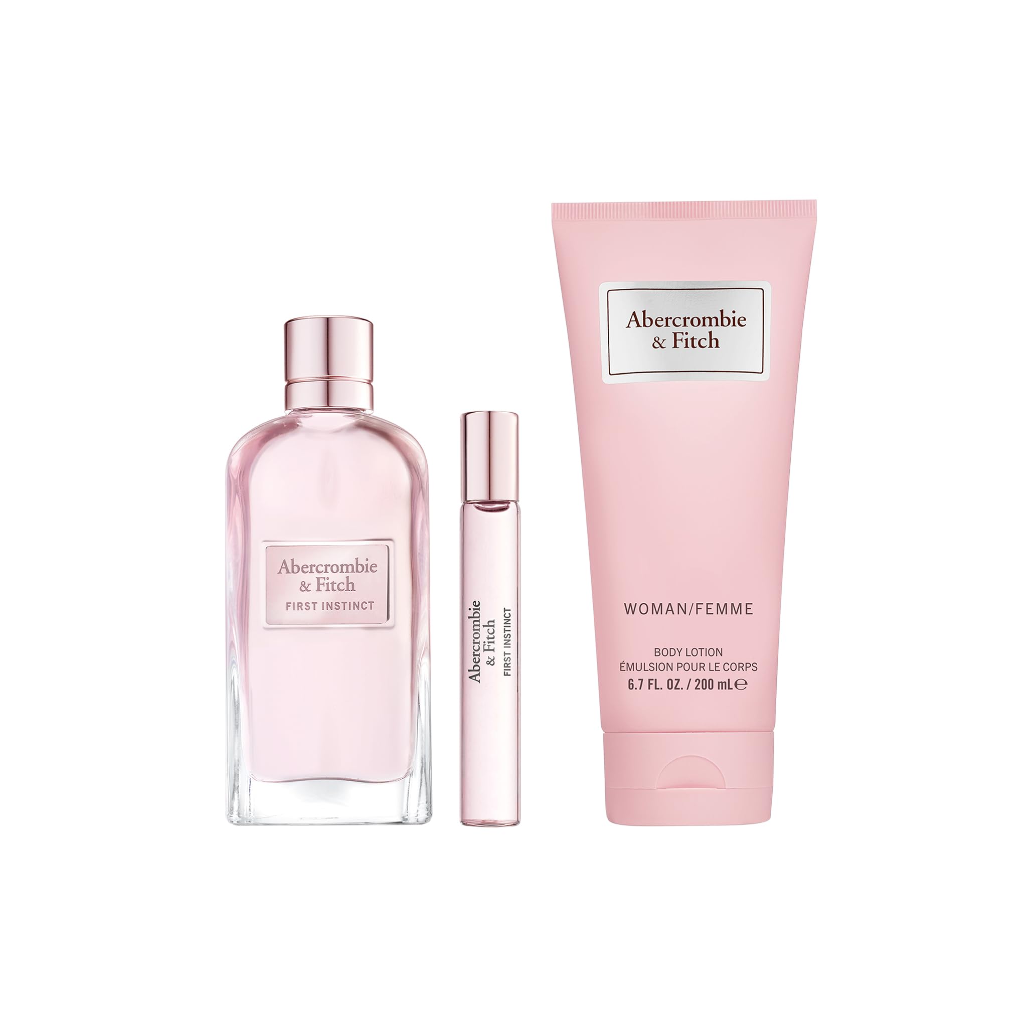 Abercrombie & Fitch First Instinct Holiday Set for Women (Eau de Parfum 100ml + 15ml + Body Lotion 200ml)-image-4