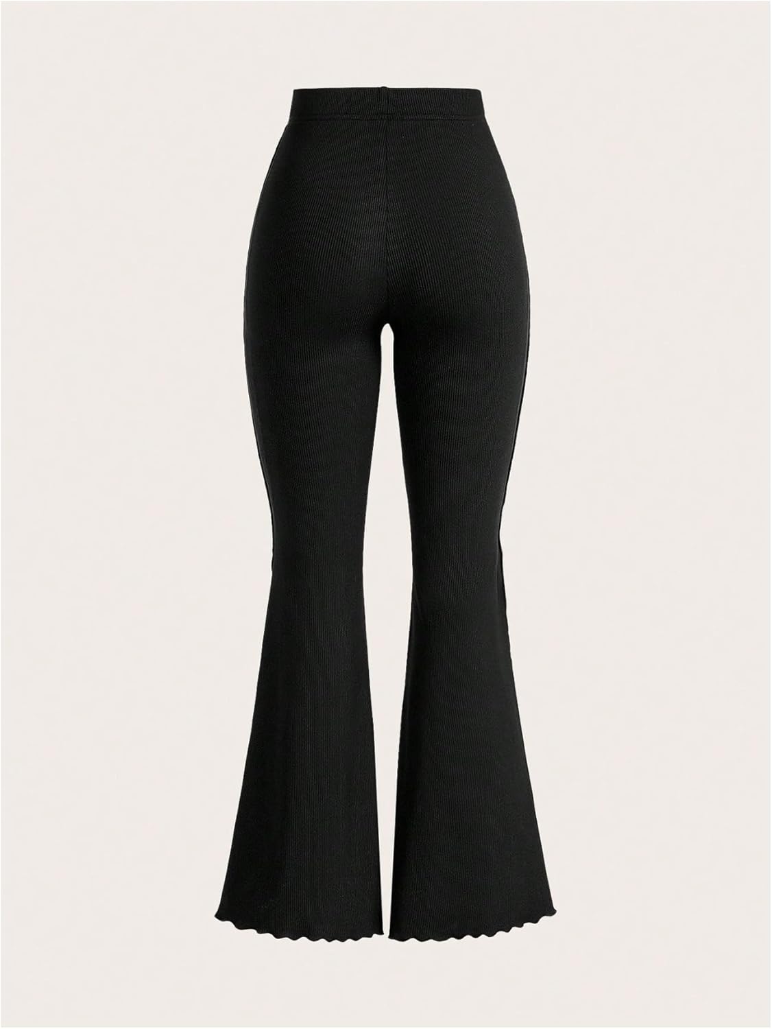 Verdusa Yoga Bell Bottom Leggings for Women Flare Y2K Pants High Rise Long Trousers - Image 2