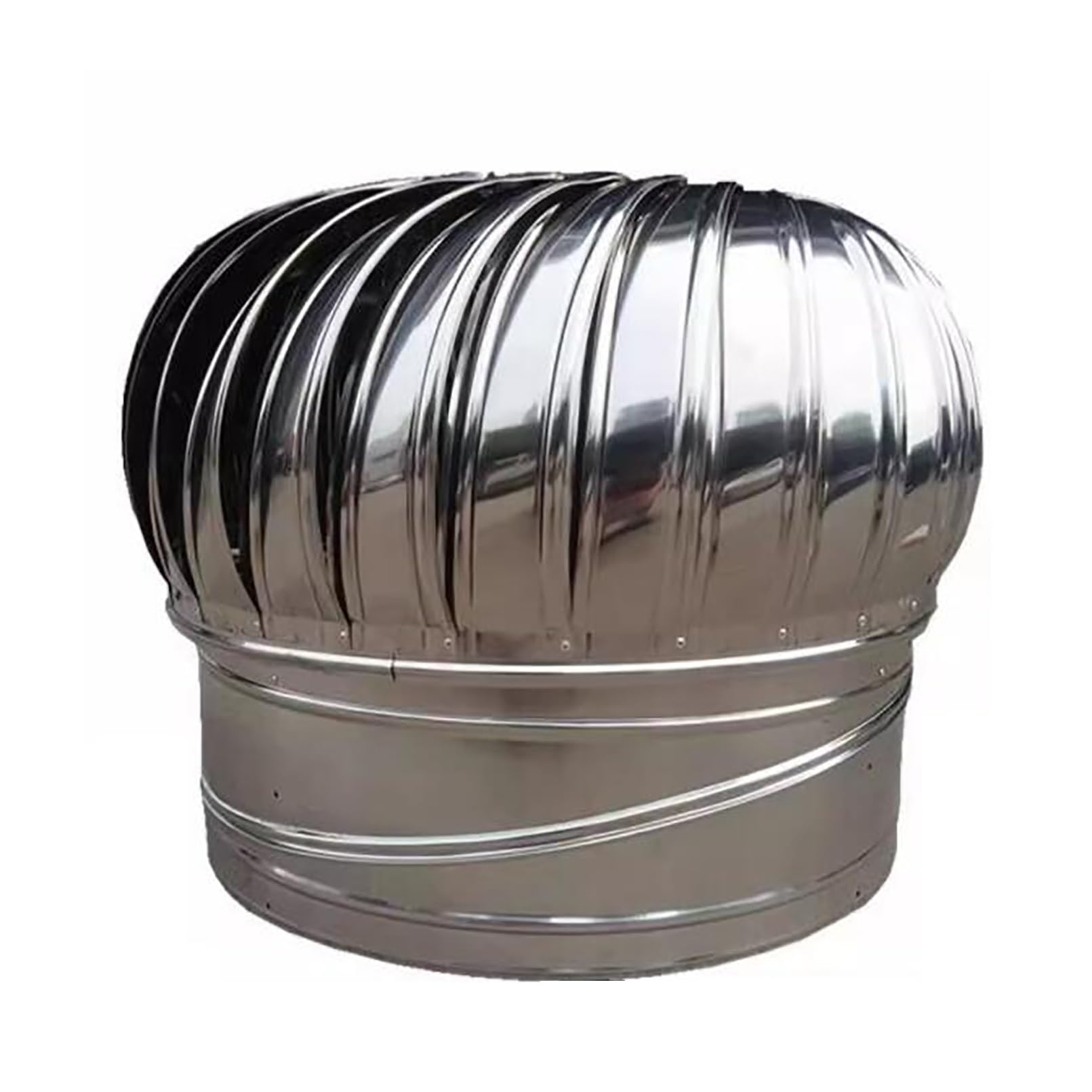 Chapeau de ventilation rotatif en acier inoxydable pour toit