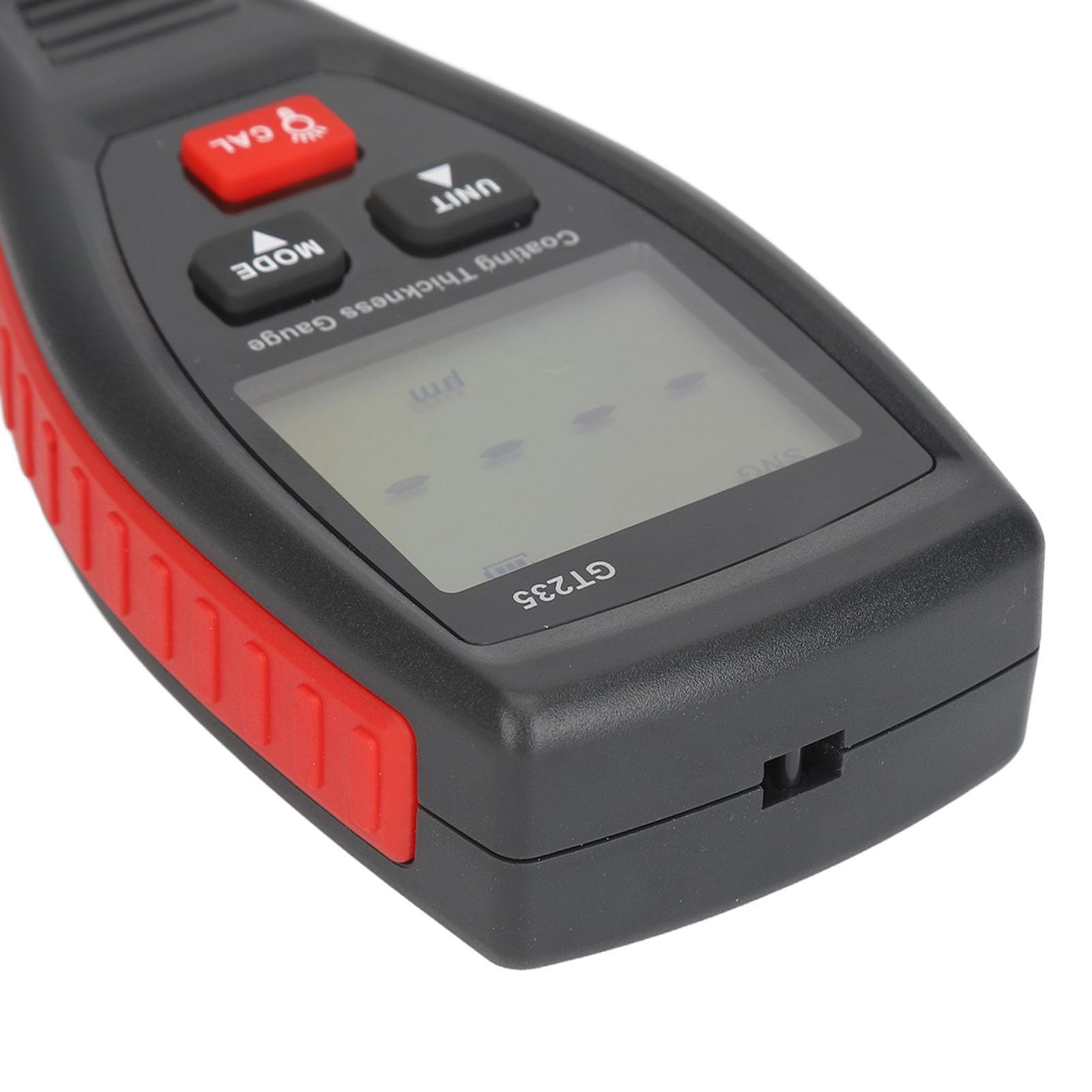 Yosoo Health Gear Misuratore di Spessore del Rivestimento Misuratore di Spessore della Vernice ABS da 0 a 1800um Doppia Tecnologia Identificazione Automatica Ferrosi Non Ferrosi per Acquirenti di