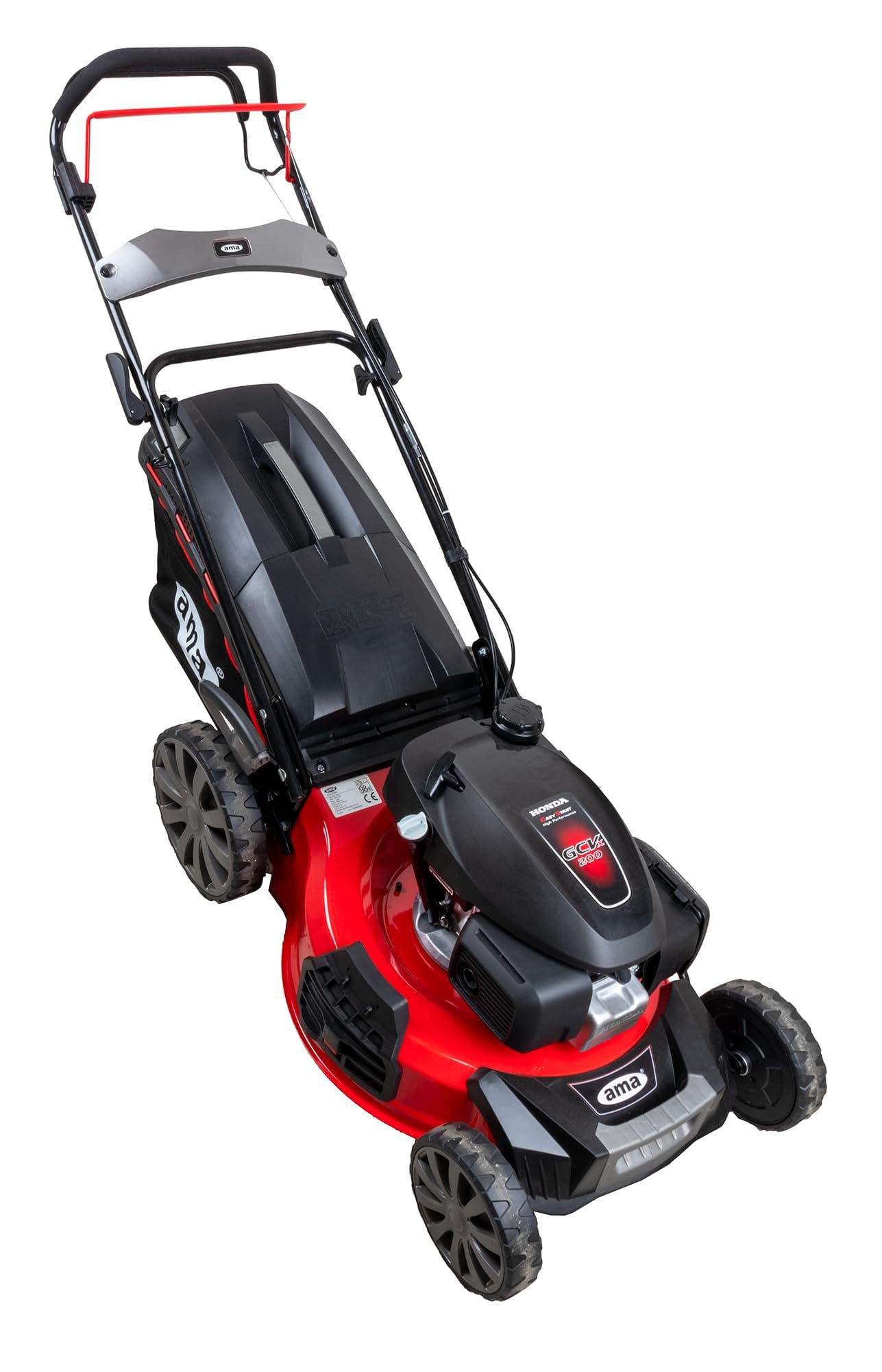 Ama Rasaerba a Trazione TRX 531H con Motore Honda GCV200 OHV, 53 cm di Taglio, Funzioni 4 in 1, Ideale per Giardini Fino a 2000 mq
