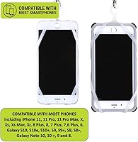 Vista 7 de Gear Beast - Correa universal para teléfono celular compatible con iPhone, Galaxy y la mayoría de teléfonos inteligentes, incluye funda