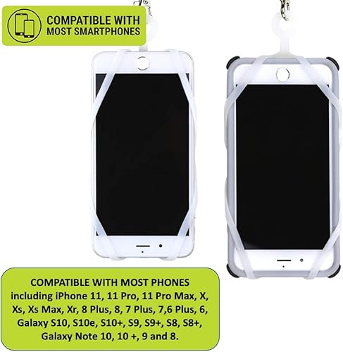 Miniatura 7 de Gear Beast - Correa universal para teléfono celular compatible con iPhone, Galaxy y la mayoría de teléfonos inteligentes, incluye funda para