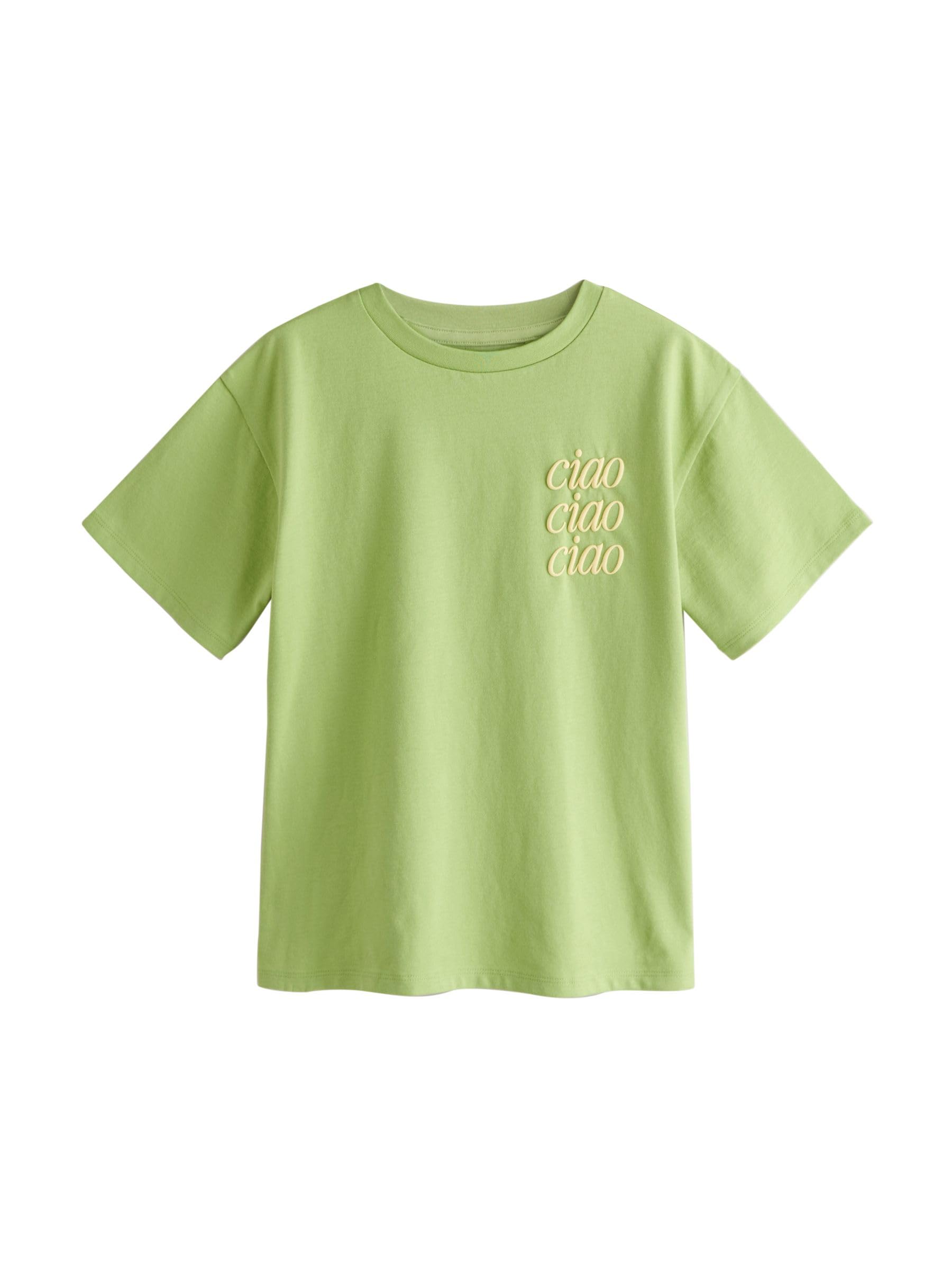 NEXT Niñas Pack de 4 Camisetas con Estampado gráfico