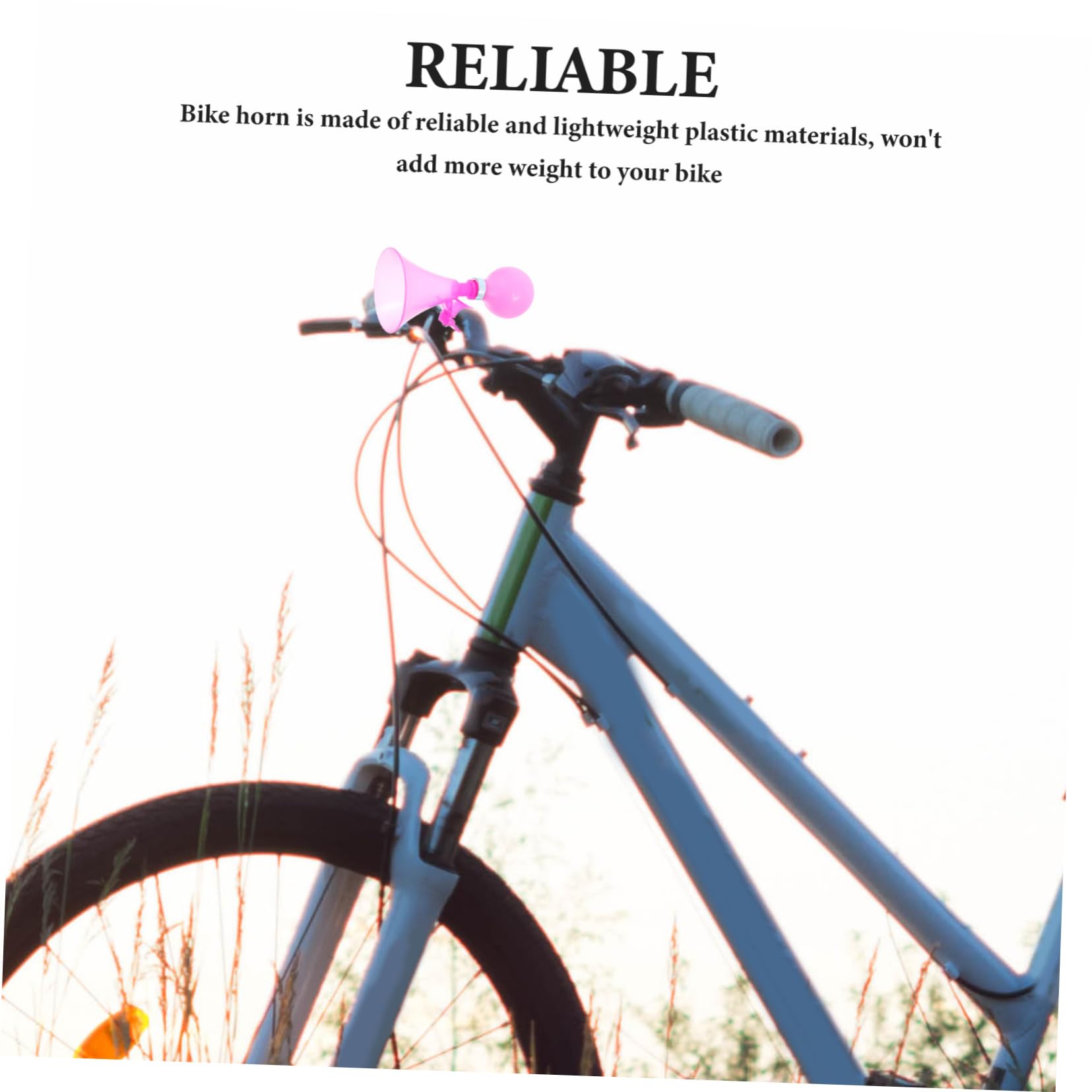 ifundom Klaxon De Vélo pour Enfants Klaxon De Bicyclette Klaxon De d'air Klaxon De Scooter pour Garçons Filles