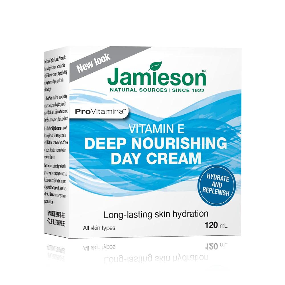 Jamieson ProVitamina E Moisture-Rich Nourishing Cream 30,000 IU, 120 mL by Jamieson