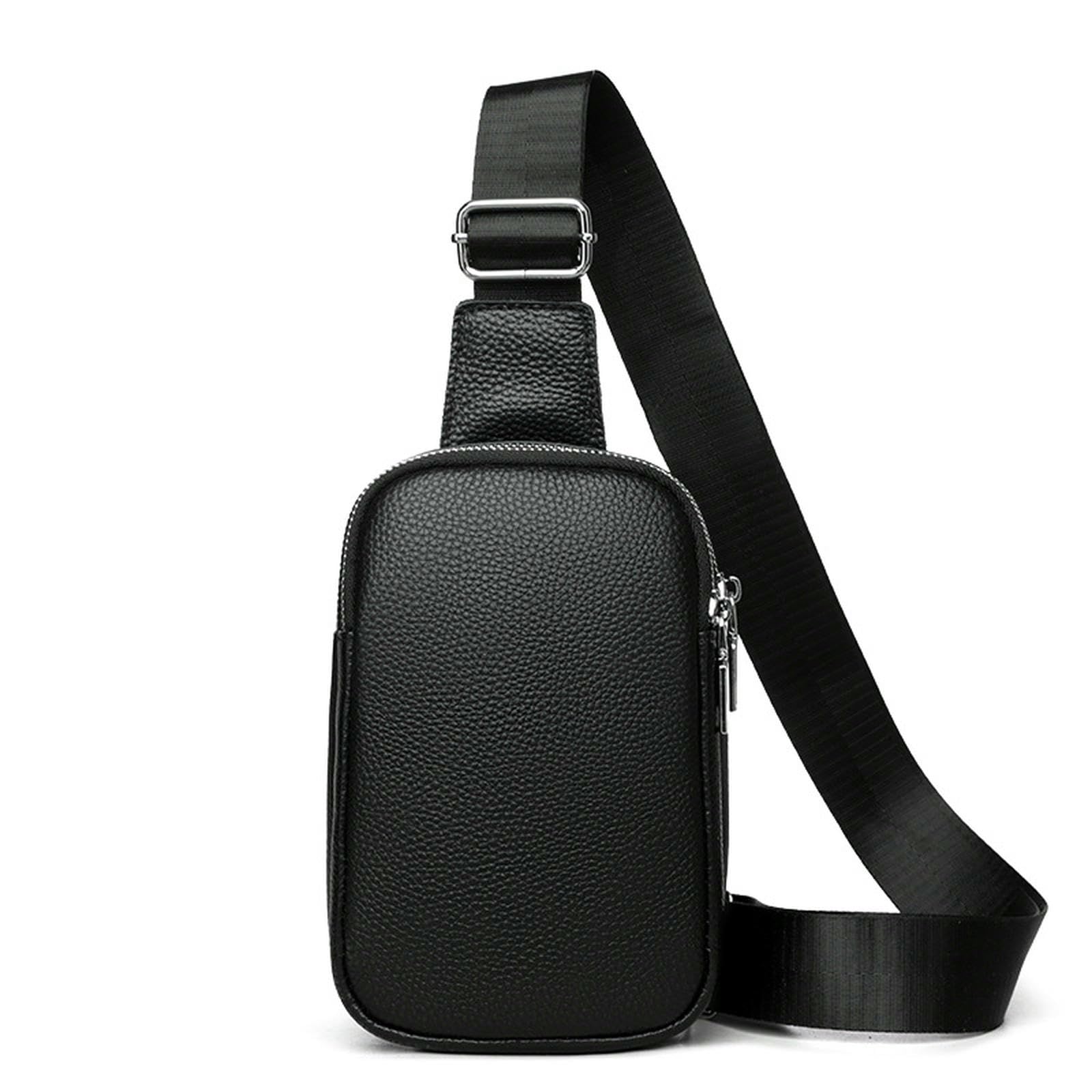 Bum Bag stylowa i codzienna torba crossbody dla mężczyzn i kobiet, duża pojemność, modny telefon komórkowy - biały