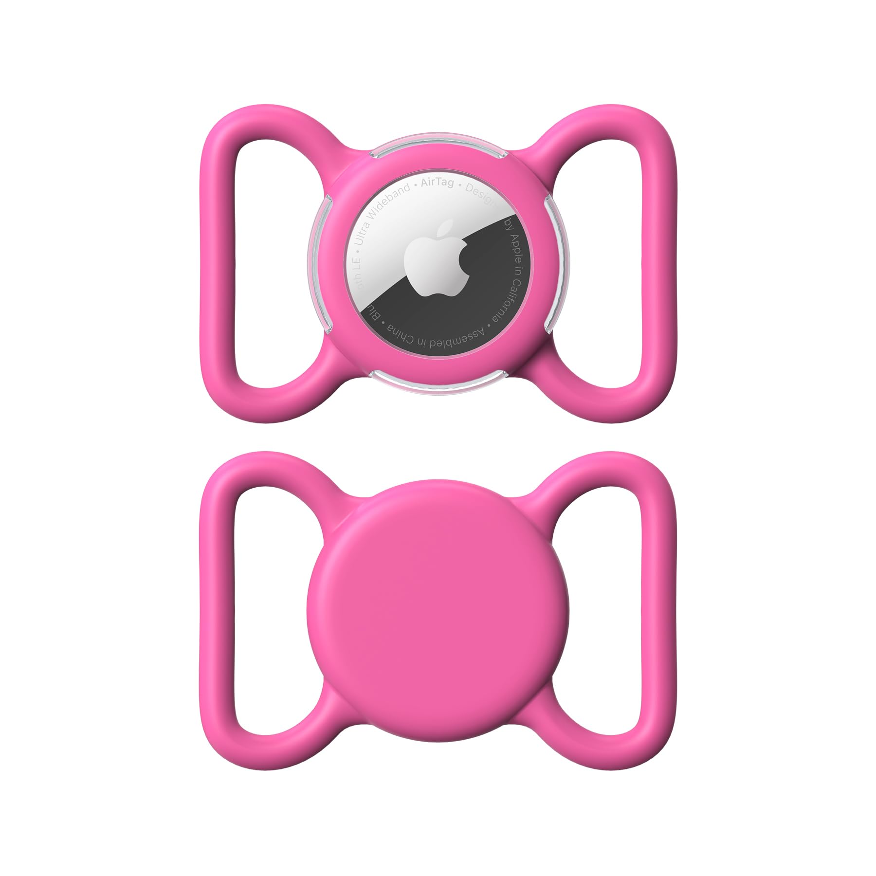 Waterproof Airtag Holder for Dog Collar, Soft Full-Body Protective Airtag Holder for Dog & Cat Collars, Ultra-Durable, Easy Installation, Lightweight