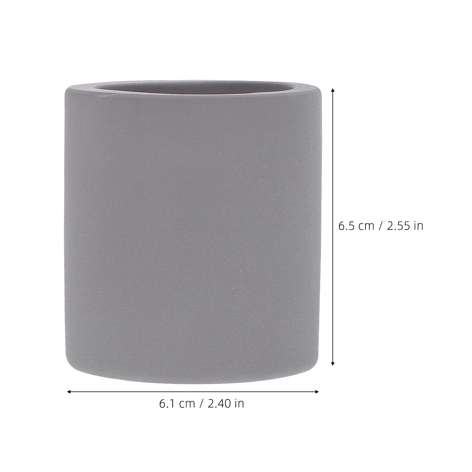 OUNONA 2 Soportes para cepillos de Dientes de diatomita, Vaso para cepillos