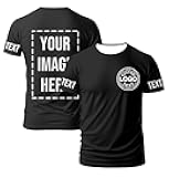 Custom T Shirts for Men Women Personalized Custom Tshirts Customized Tshirts Tee Customized Gifts Add Logo Photo Text