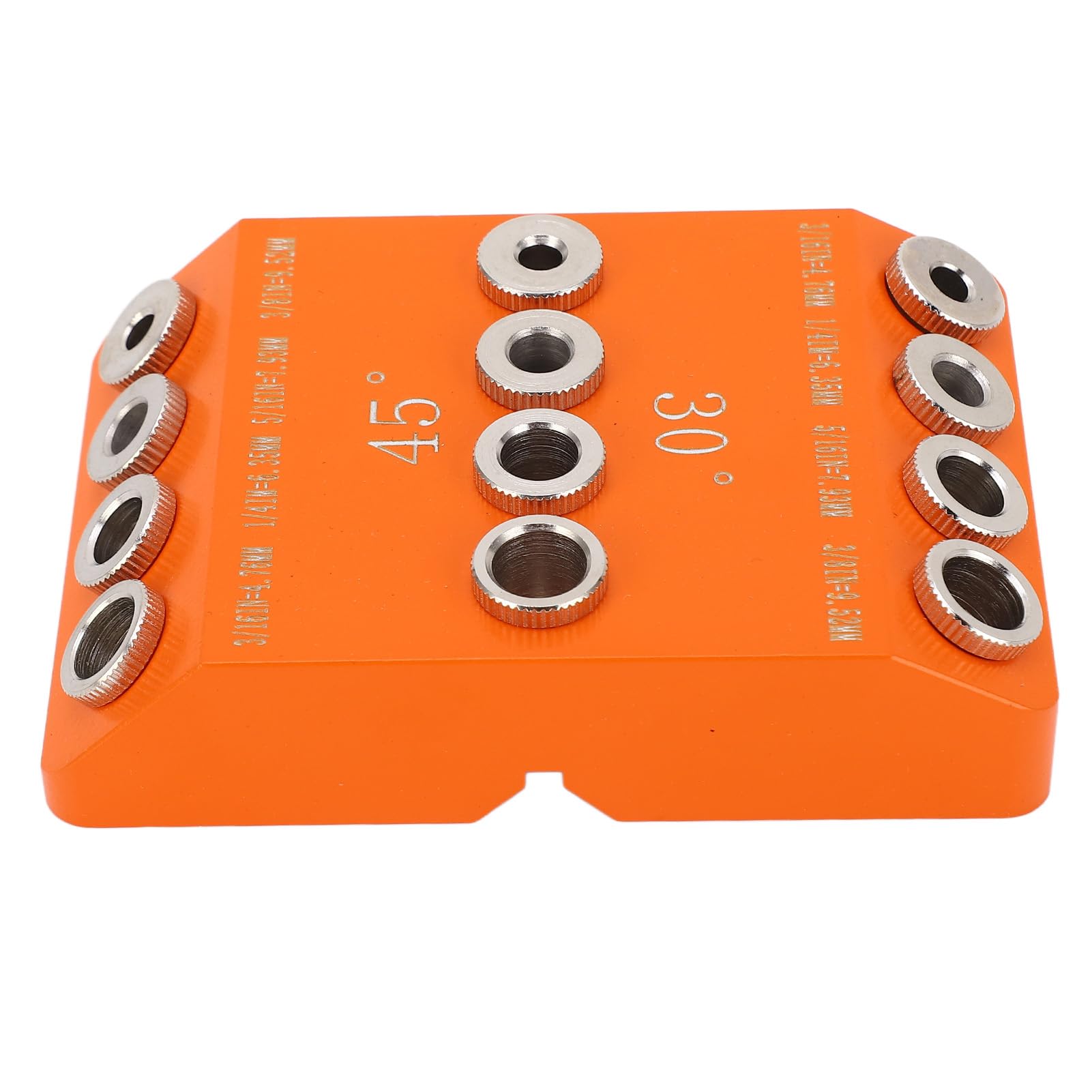 Dima Per Fori Angolari Juwacoo - Guida Trapano Per 30°, 45°, 90° Con Misure Preimpostate - Foto 11