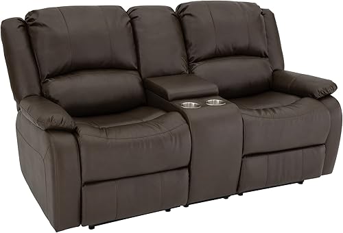 Miniatura 18 de RecPro Charles Collection sofá doble de 67 pulgadas con respaldo reclinable para caravana o cámper, mueble, sillón doble