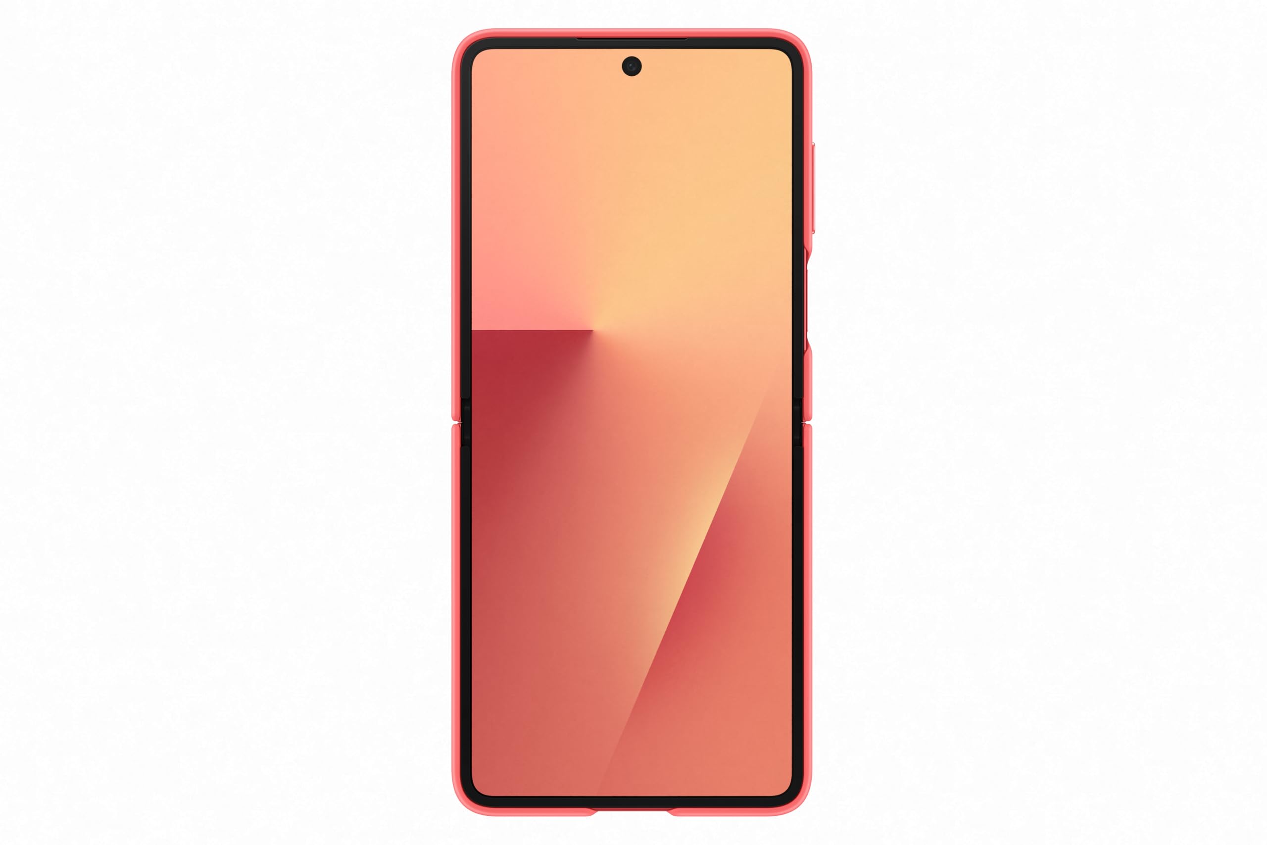 Samsung EF-PF766 silikonowe etui na telefon komórkowy Galaxy Z Flip7, etui na telefon komórkowy z uchwytem na pierścień, silikonowe, ochronne, odporne na uderzenia, cienkie i poręczne, czerwone