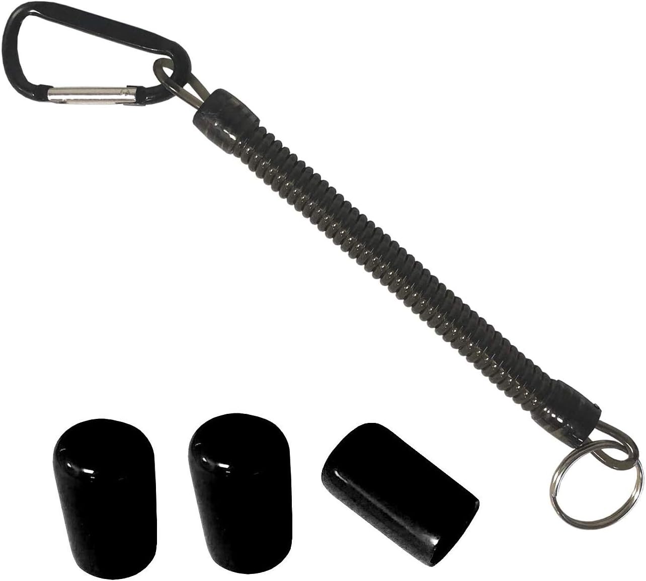 Pinpointer Tip Protectors and Lanyard for Garrett Pro-Pointer at, II (Black)