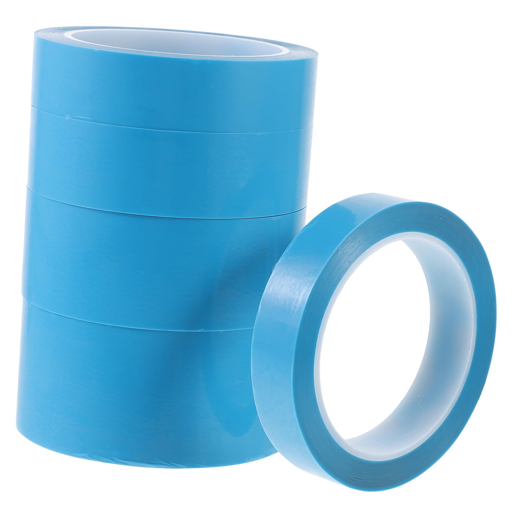 Ipetboom 5 Rouleaux Ruban Adhésif de Masquage Auto Courbes Résistant Chaleur pour Peinture Automobile et Projets DIY Couleur Aléatoire