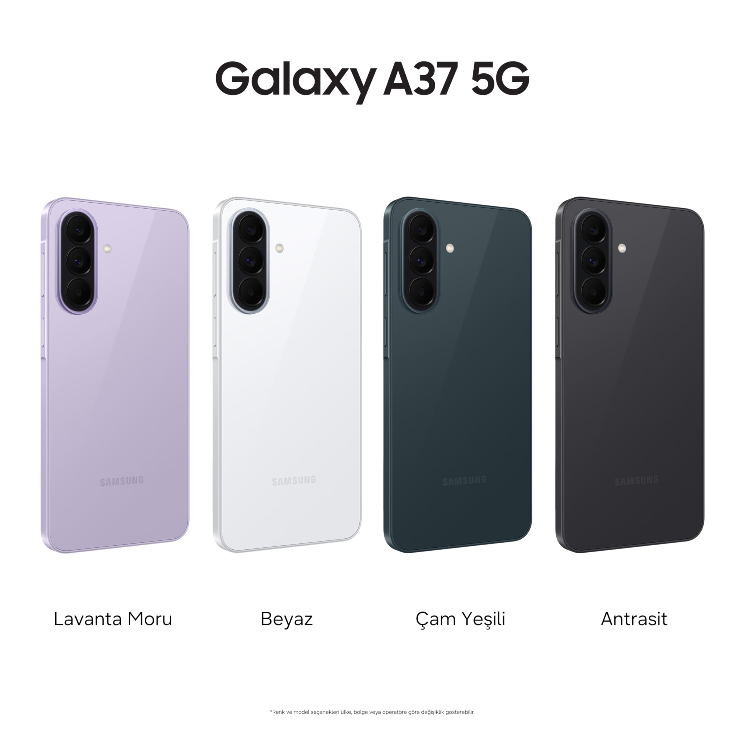 Samsung Galaxy A37 5G Android Akıllı Telefon, 256GB Hafıza, 8GB