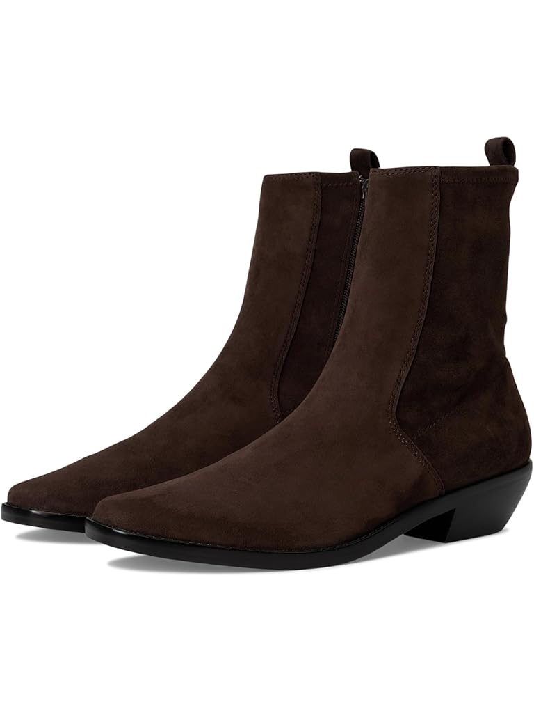 Brown Madewell Idris Glove Bootie - Suede