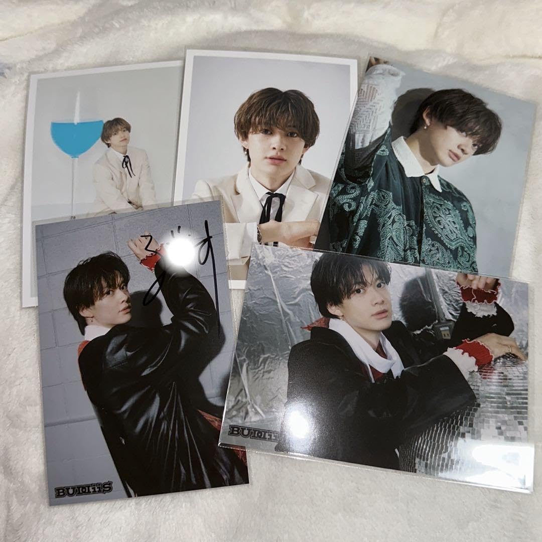 Amazon.co.jp: BUDDiiS FUMINORI 生写真 サイン 009 010 エビライ  