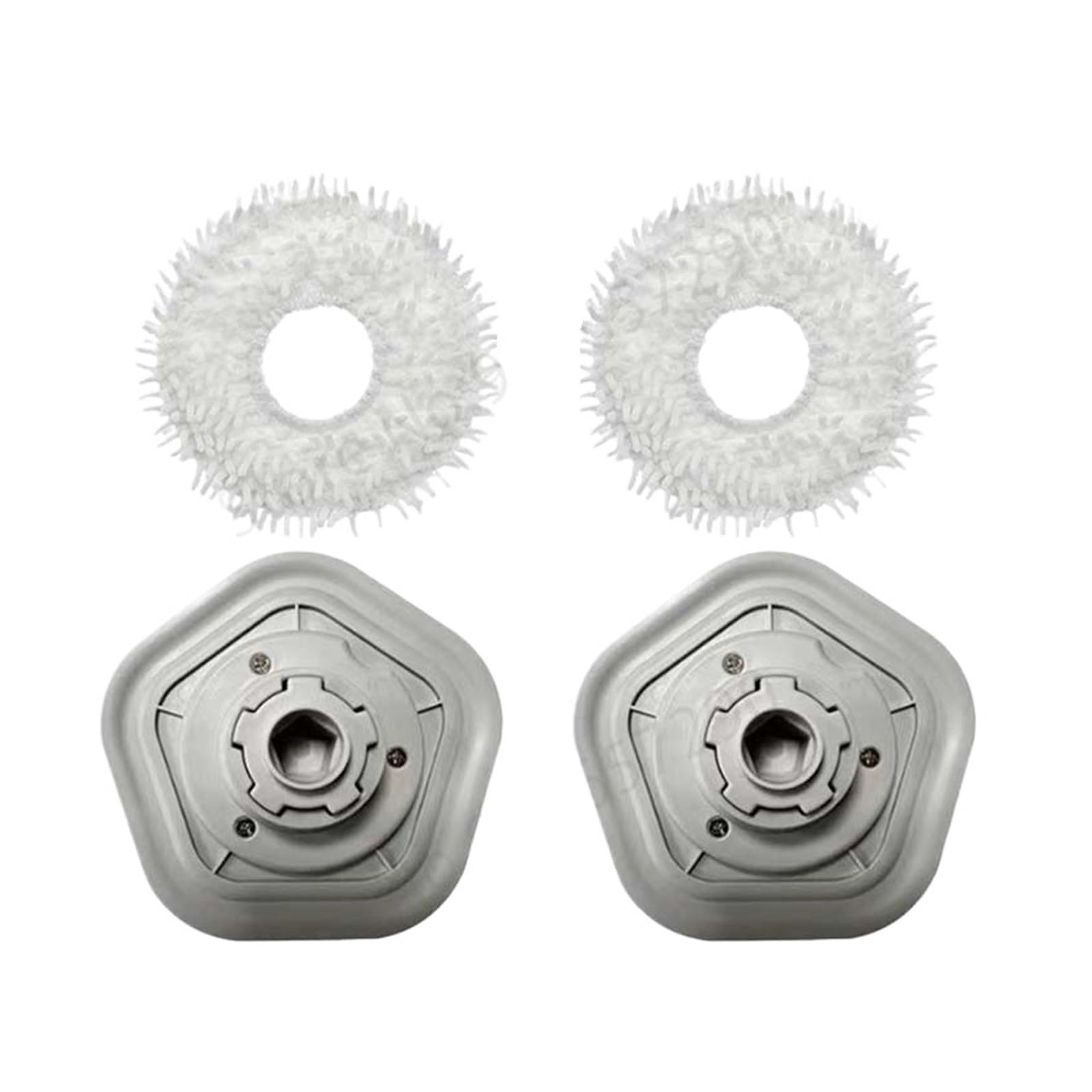 Dreame W10 Chiffons et Supports Mop - Solution contre Sols Sales et Traces
