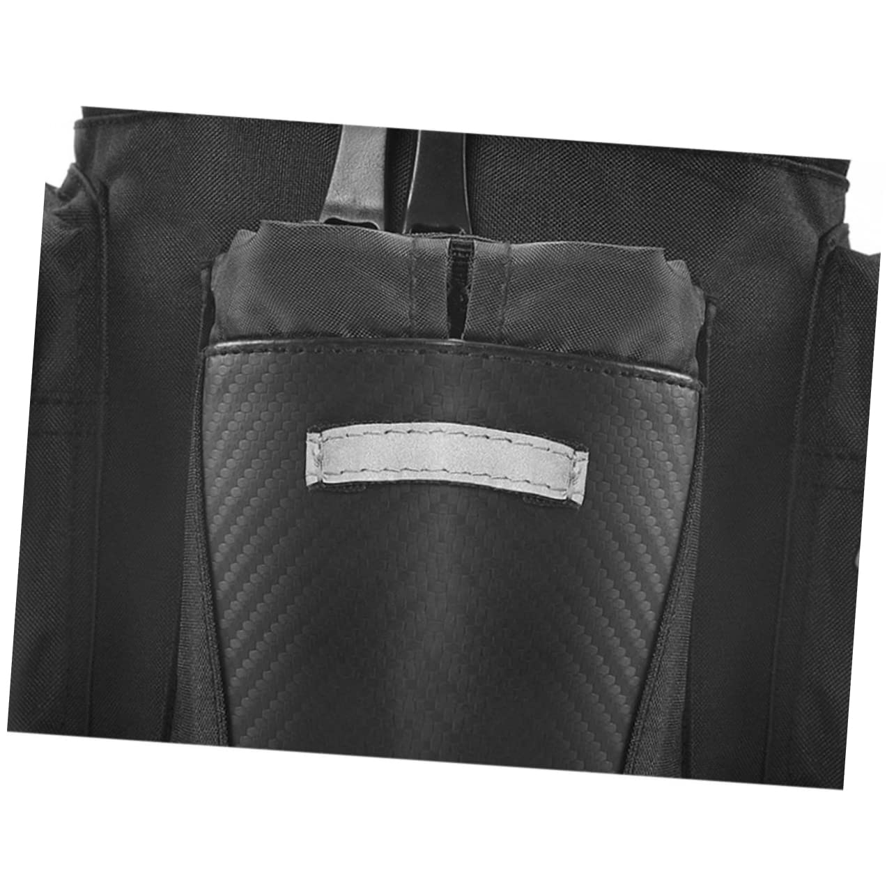 Toddmomy Borsa Per Sedile Posteriore Della Bici Borsa Per Accessori Da Bici Adatta Per Mountain Bike Strisce Riflettenti e Capacità Ampia Per Contenere Tutto Necessario Per Pedalata