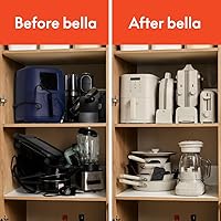 Vista 8 de BELLA VersaBrew 2-in1 Coffee Maker, K-Cup compatible, Brew 3 Sizes Carafes & Single Serve Cups, Dishwasher Safe Reusable Filter & Filter Holder