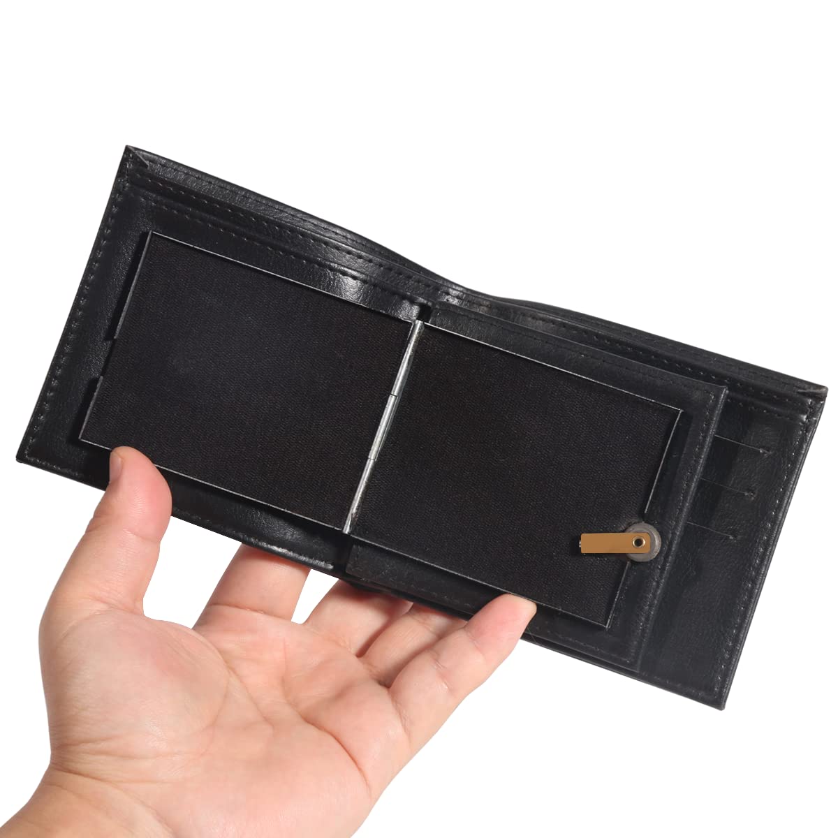 Portafoglio Fiamma Magica, Mago Trucco Fiamma Fuoco, Portafogli per Spettacoli di Magia alla Fiamma, Magic Fire Wallet, Strada Inconcepibile Mostrare Palcoscenico Illusioni Puntelli