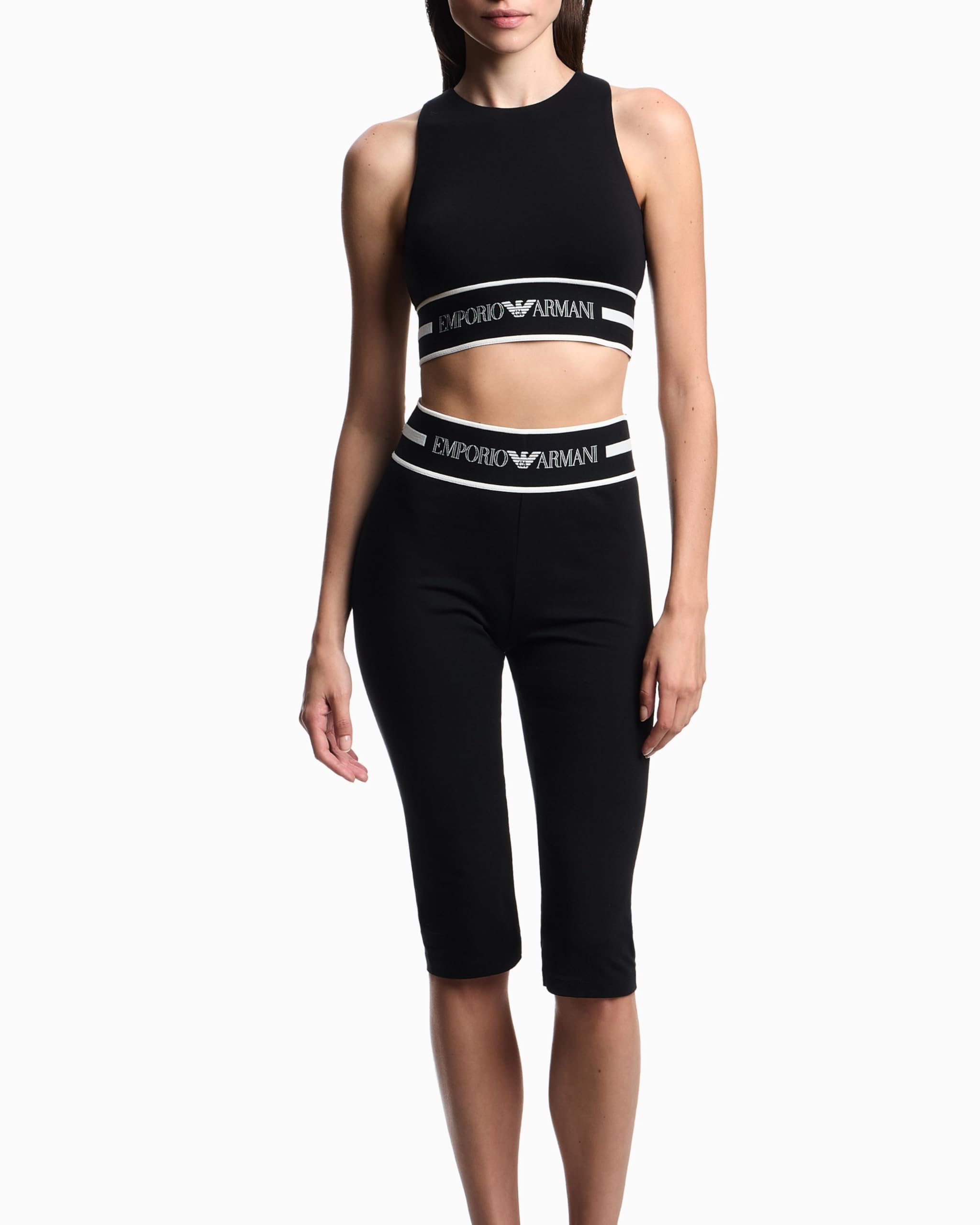 Emporio Armani Crop Top T-Shirt Donna