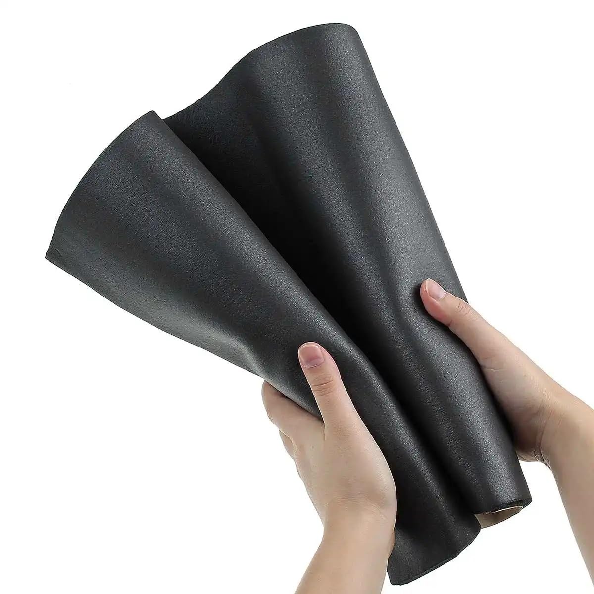 Insonorizzazione Auto 12PCS 30x50cm 10mm Auto fonoassorbente a Prova di Rumore Isolamento del Cofano Adesivo fonoassorbente Accessori Auto Insonorizzante Auto